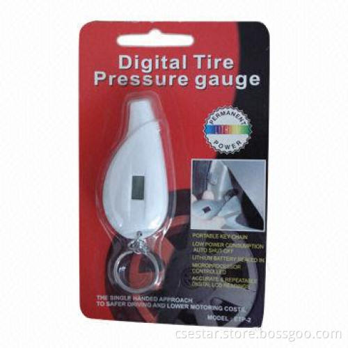 Digital Gun Shape Tire Pressure Gauge, Portable and Convenient, Multi-unit Display